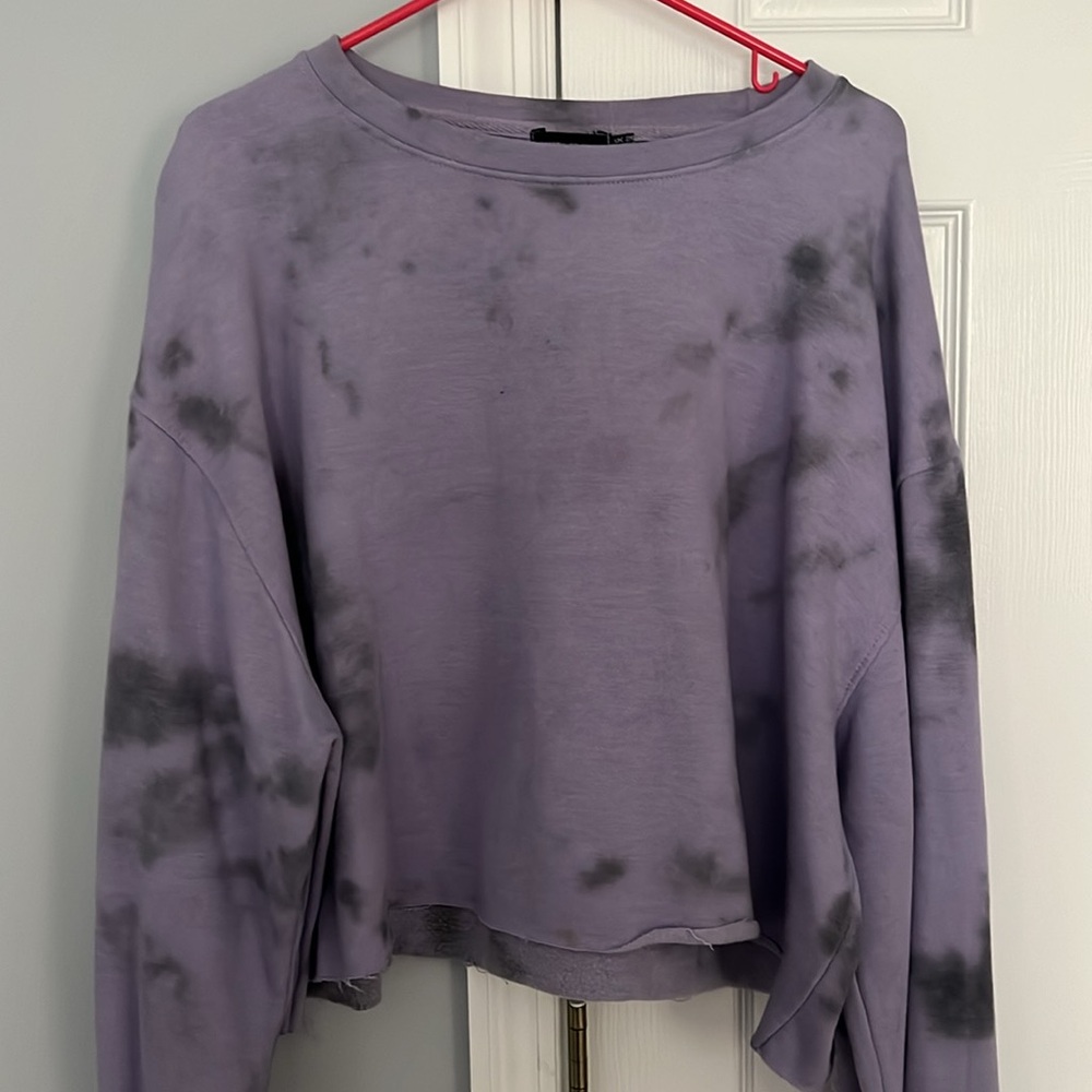 Pretty little thing cropped sweatshirt